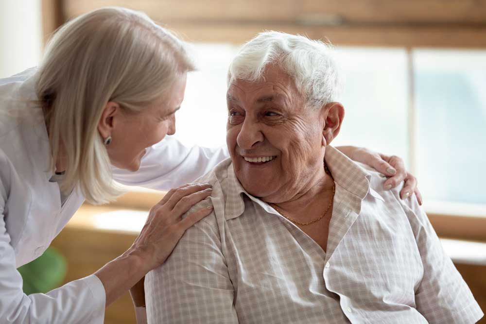Live-in Care professional